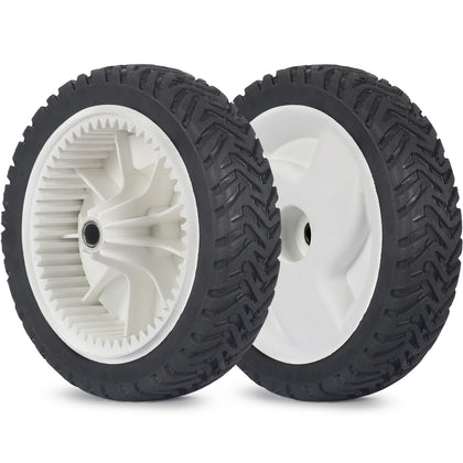GICOOL front drive wheel 8-inch tire for Toro compatibility, smooth mowing use.
