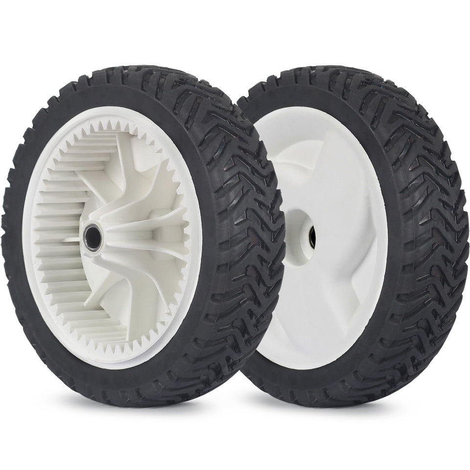 GICOOL front drive wheel 8-inch tire for Toro compatibility, smooth mowing use.