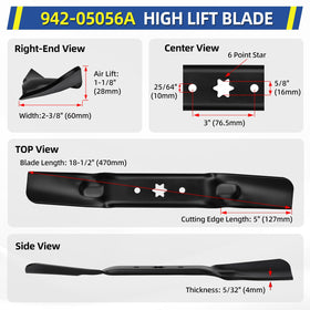 GICOOL replacement blade compatible with OEM numbers