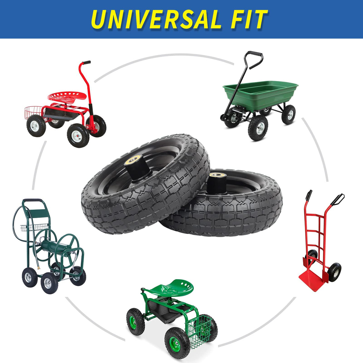 GICOOL one-piece welded rim resists bending under heavy use