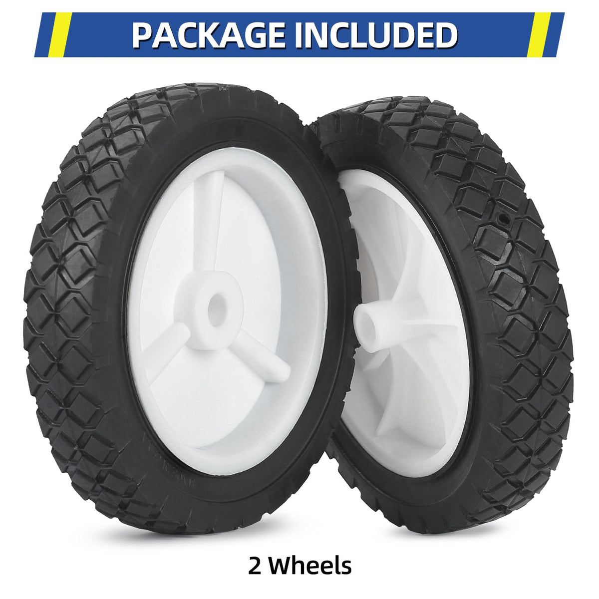 GICOOL Oregon-compatible wheel set for yard carts