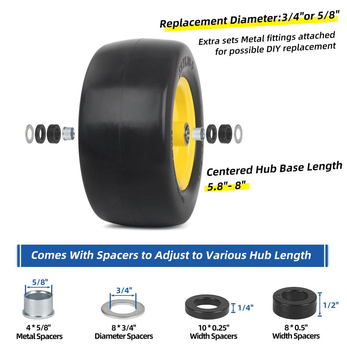 GICOOL puncture-proof no-inflation tire reduces downtime.