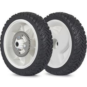 GICOOL rear drive wheels with 8-inch tire for smoother mower movement