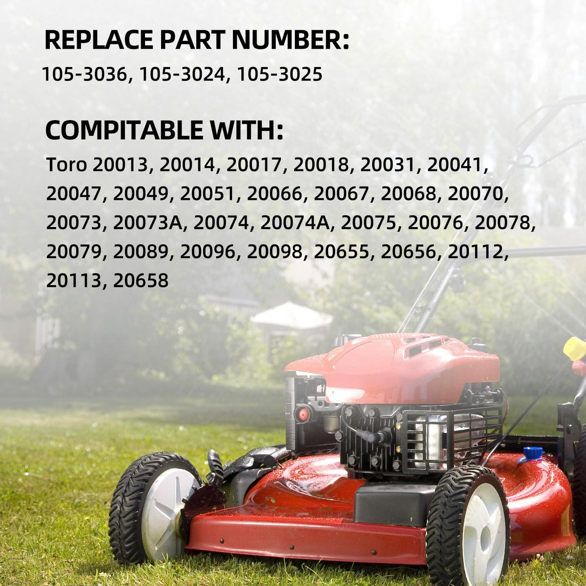 GICOOL replacement rear drive wheel for Toro 20013 compatibility