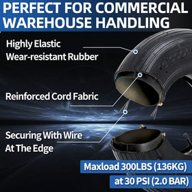 GICOOL straight-grain tread image illustrating enhanced traction on varied surfaces.