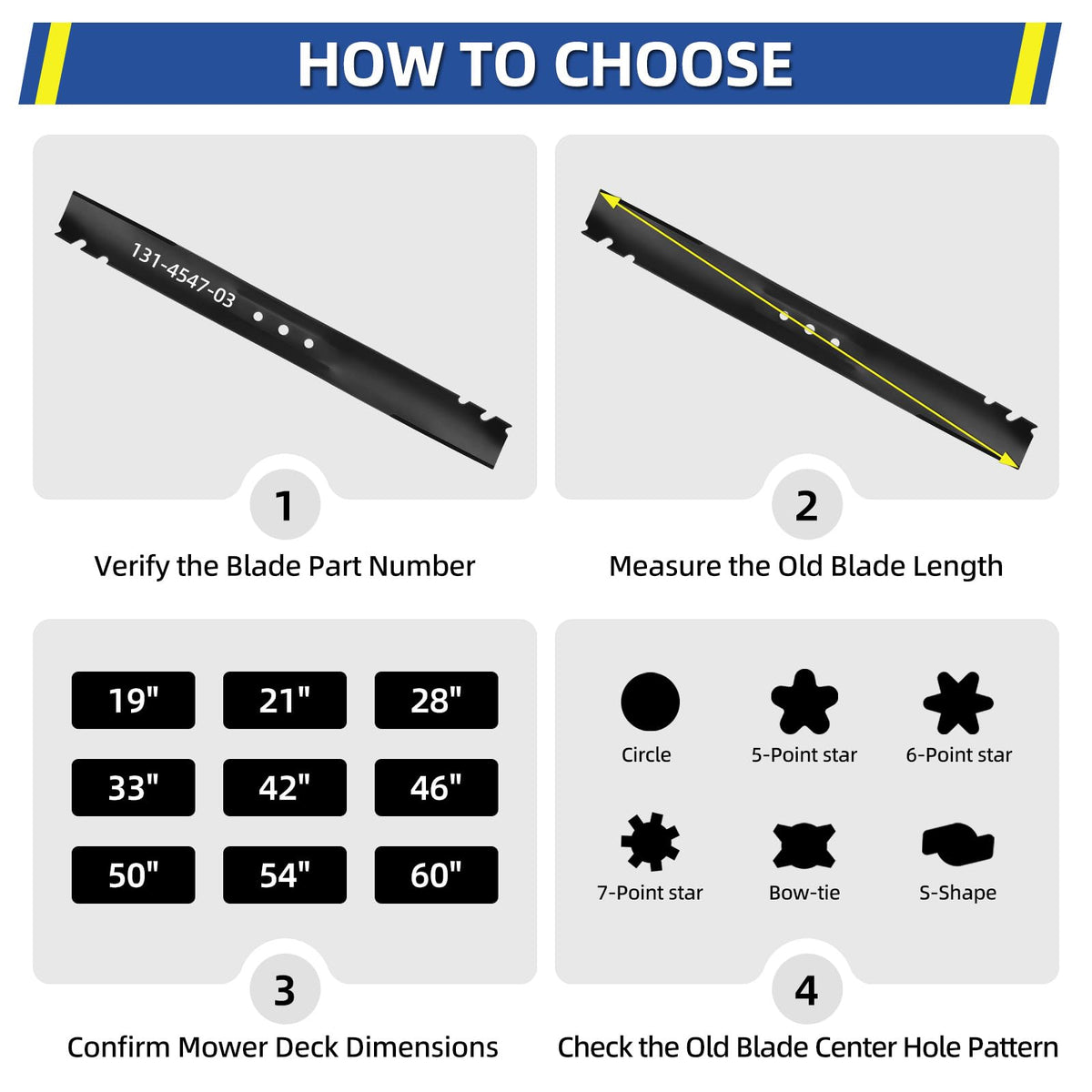 GICOOL two-pack blades offer quick replacement and value
