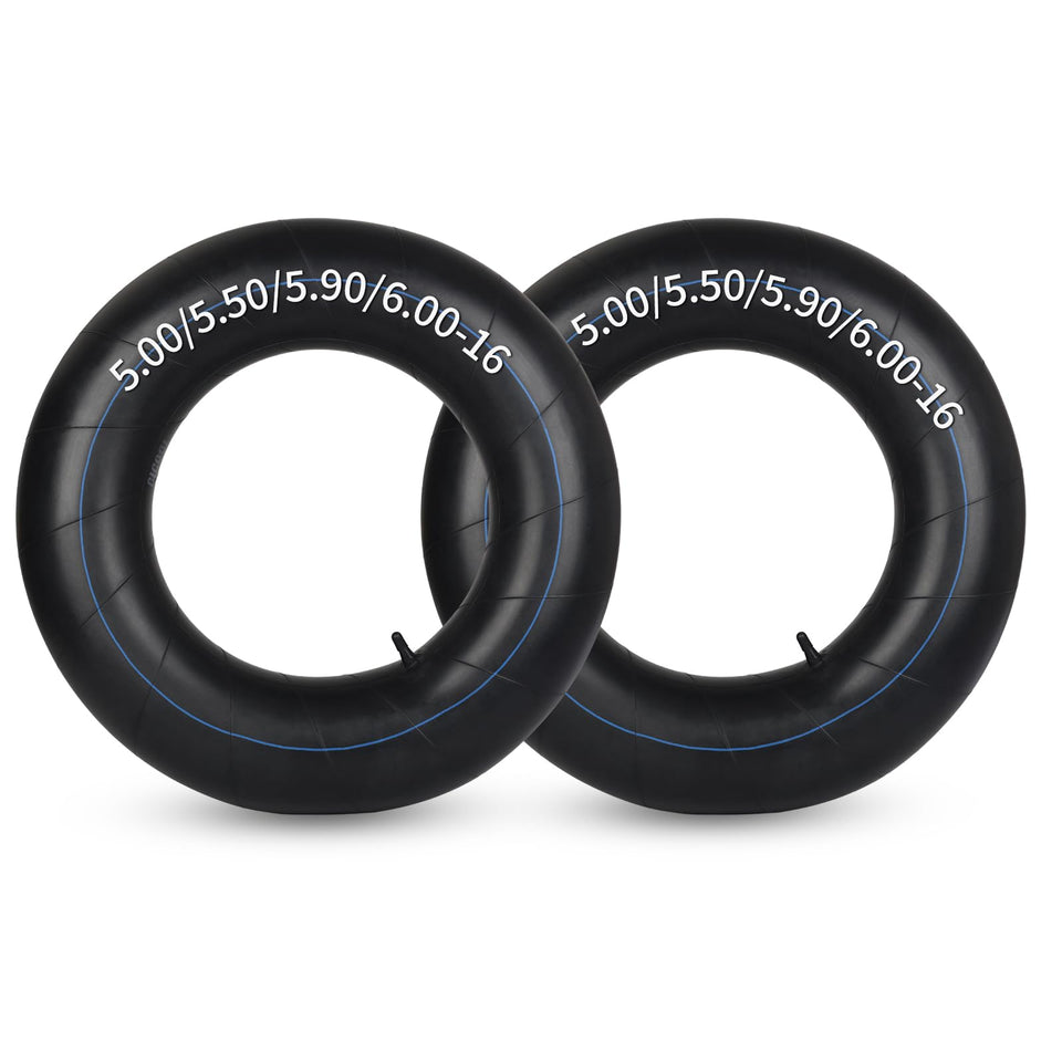 GICOOL two-pack 16-inch inner tubes ready for reliable replacement in farm equipment
