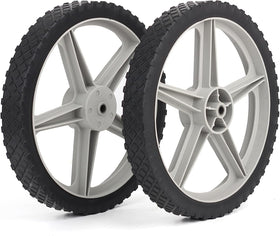 GICOOL 14x1.75 inch spoked wheel and tire ready for mower replacement