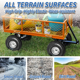GICOOL wide compatibility for hand trucks, dollies, wagons and more.