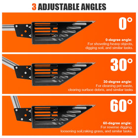 GIFANK stainless steel adjustable handle available at 36, 49, and 62 inches