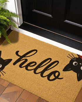 Gifeas heavy-duty entrance rug suits indoor foyers, covered porches and busy entries.