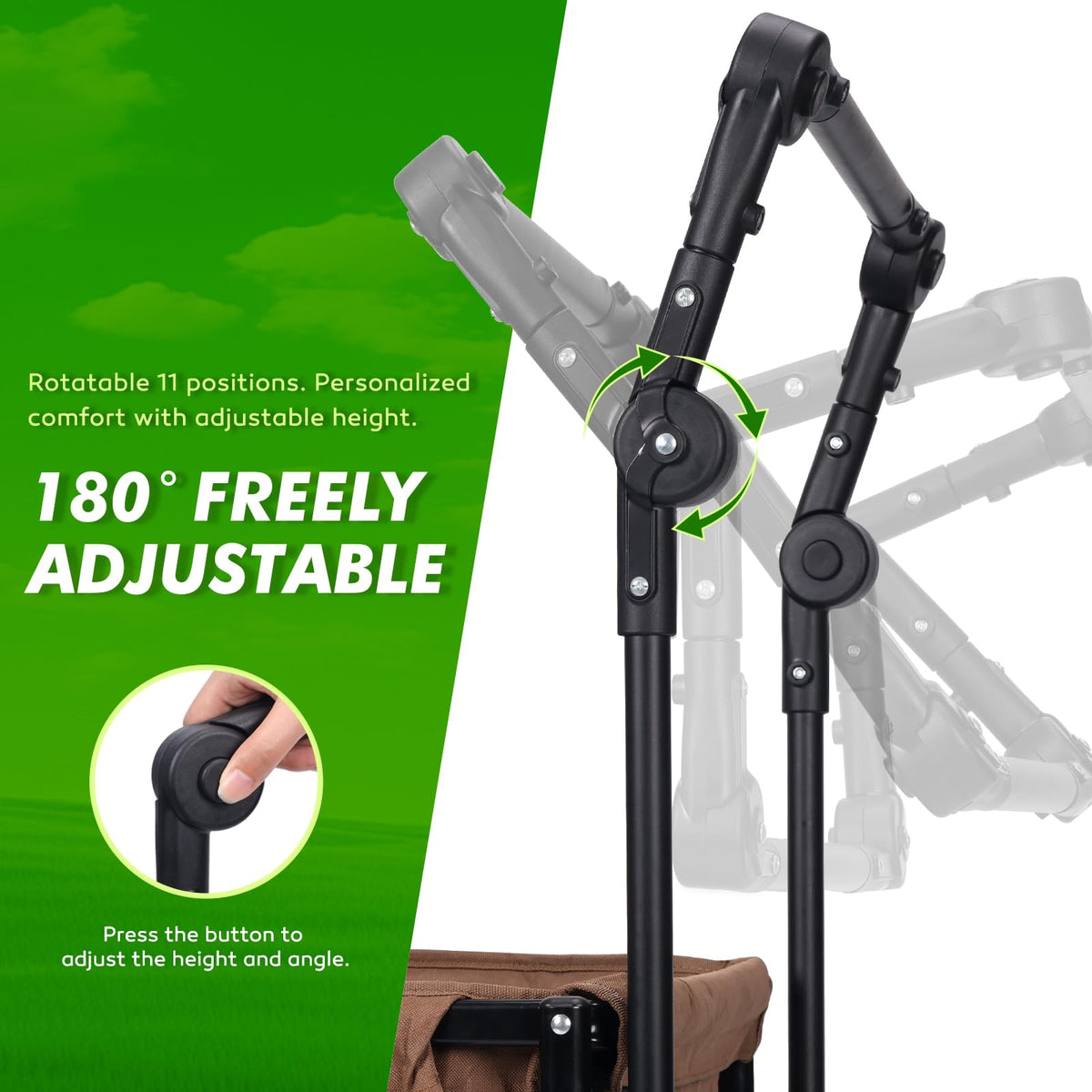 Gifeerory tool-free assembly demonstrated for quick setup.