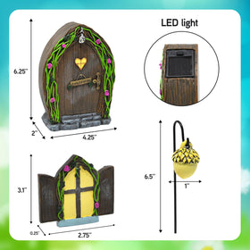 Gift Boutique acorn stake brings natural woodland flair to gardens.