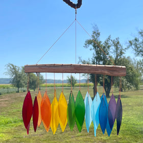 Gift Essentials Indoor use as sun catcher adds stained glass-like light in rooms.