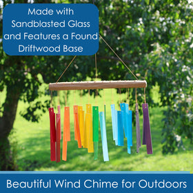 Close-up of sandblasted glass with vivid color from Gift Essentials.