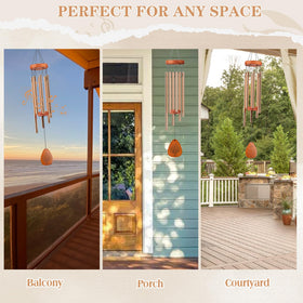 Gift4U hanging chimes for living room decor and calm ambiance