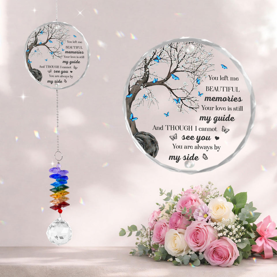 GIFTELIX Memorial Suncatcher premium-crystal glow for a timeless keepsake.
