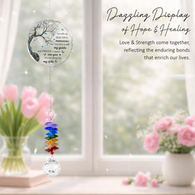 GIFTELIX Memorial Suncatcher window-decor adds brightness to daily spaces.