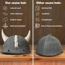 Giftellino care tip, wash wool hat gently to maintain shape