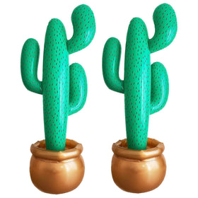 GiftExpress 76-inch inflatable cactus, giant backdrop for bold party scenes