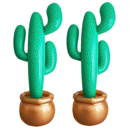 GiftExpress 76-inch inflatable cactus, giant backdrop for bold party scenes