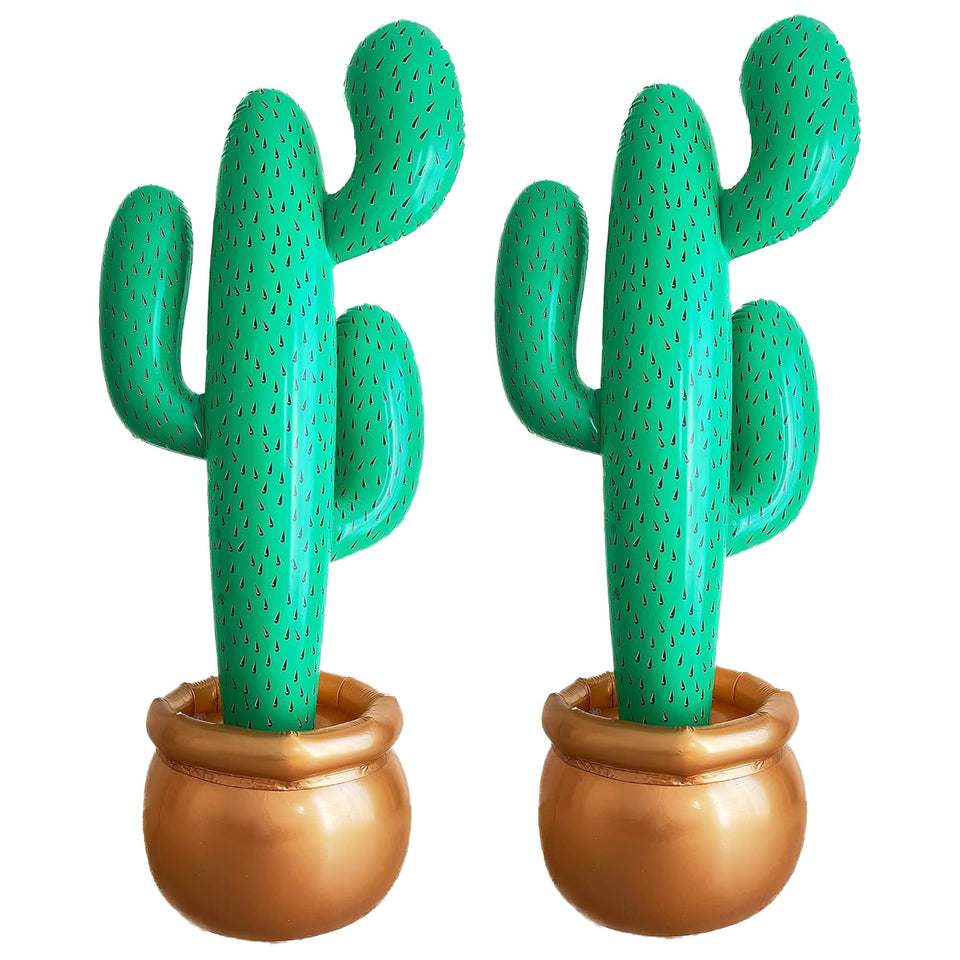 GiftExpress 76-inch inflatable cactus, giant backdrop for bold party scenes
