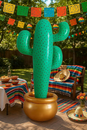 GiftExpress easy inflate setup, quick decor for instant ambiance