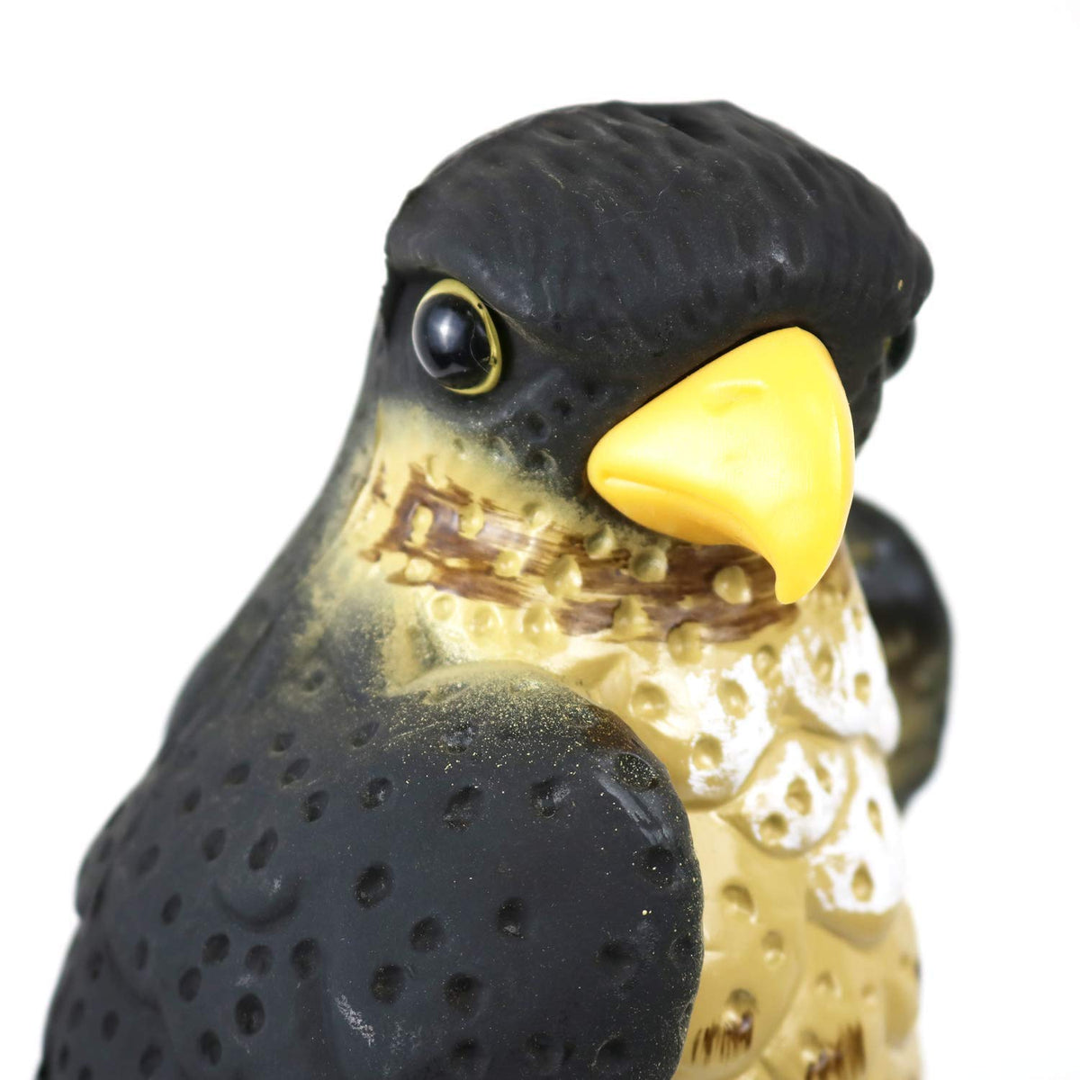 GiftExpress garden protector deters birds while adding lifelike decor to yard.