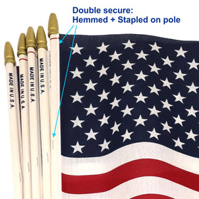 GiftExpress gold bronze spear tip design adds a premium patriotic touch.