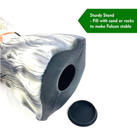 GiftExpress bird deterrent decor helps maintain a tidy garden.