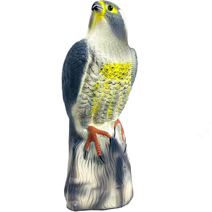 GiftExpress 16.5 inch eagle decoy deters birds in the garden.