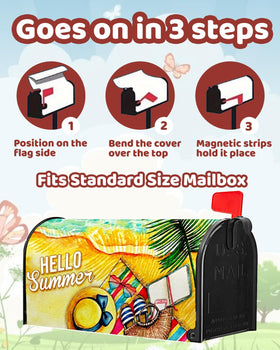 GigaCircle magnet-attachment demonstrates secure, slip-free fit on 18x21 mailboxes
