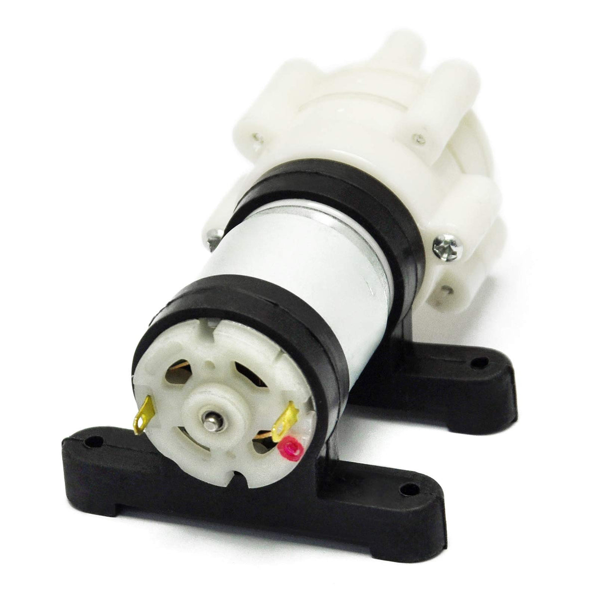 Gikfun mini DC 6-12V R385 pump front view for compact projects