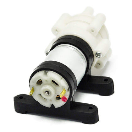 Gikfun mini DC 6-12V R385 pump front view for compact projects