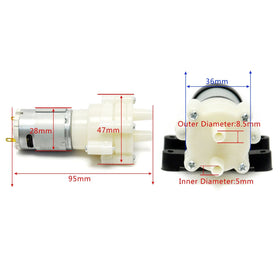 Gikfun 5 mm inlet diameter for compatible tubing