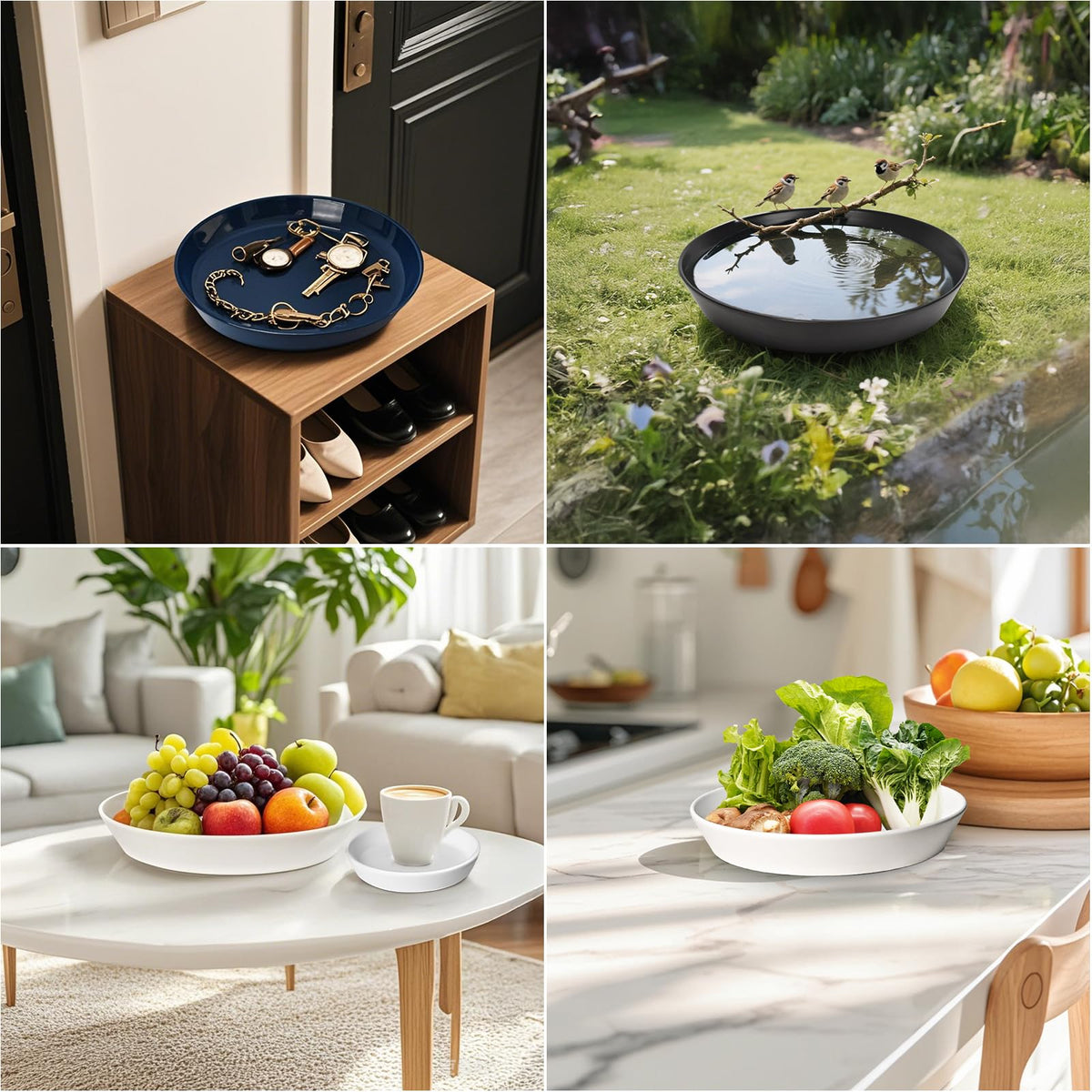 GIKUPOM 8-inch 2-pack provides ready replacement trays
