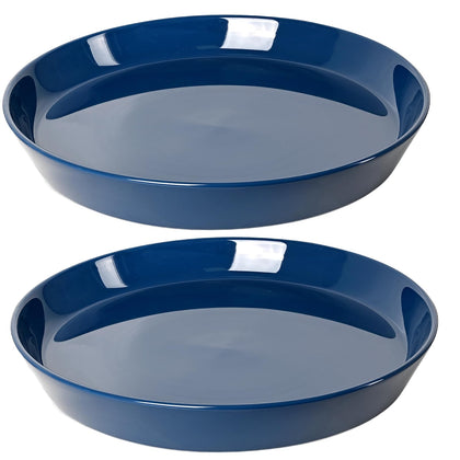 GIKUPOM 8-inch plant saucer top diameter shields surfaces from spills