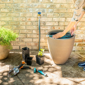 Gilmour AquaArmor compatible with nozzles, sprinklers, and pressure washers.