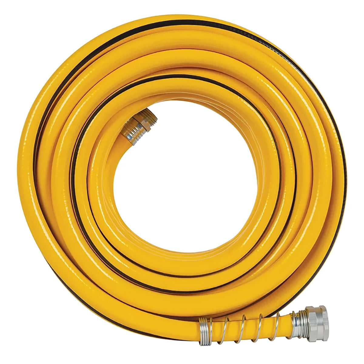 Gilmour brass couplings ensure a durable seal for faucets and attachments.