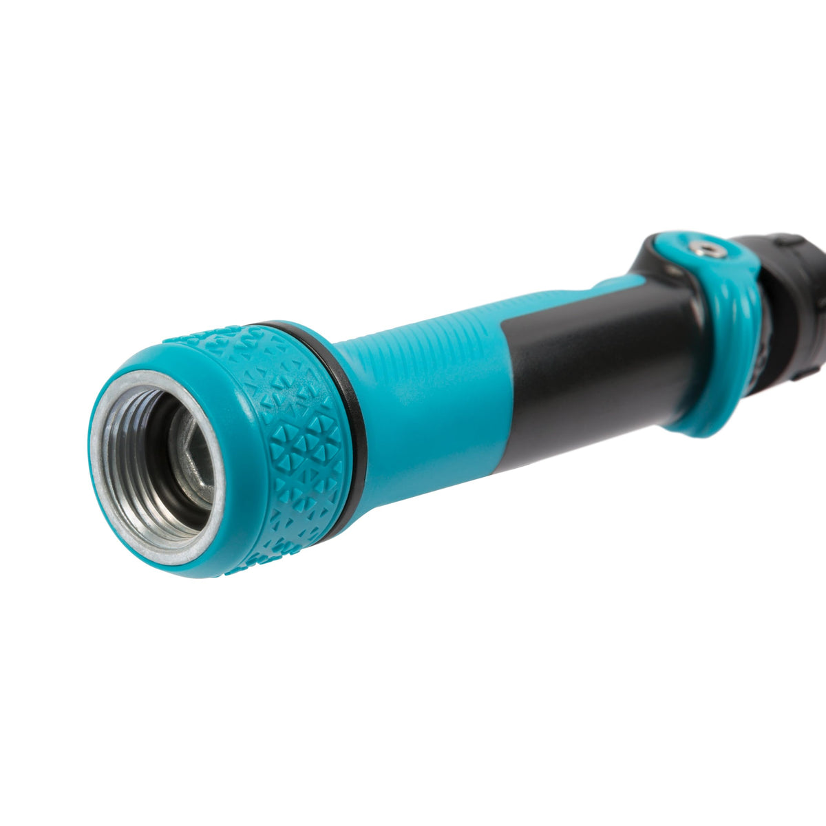 Gilmour five-pattern sprayer adapts from mist to direct spray for diverse plants.