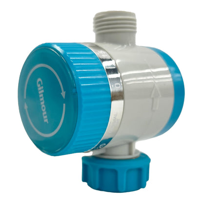Gilmour single outlet timer setup connects quickly to spigot and hose, enabling efficient watering.