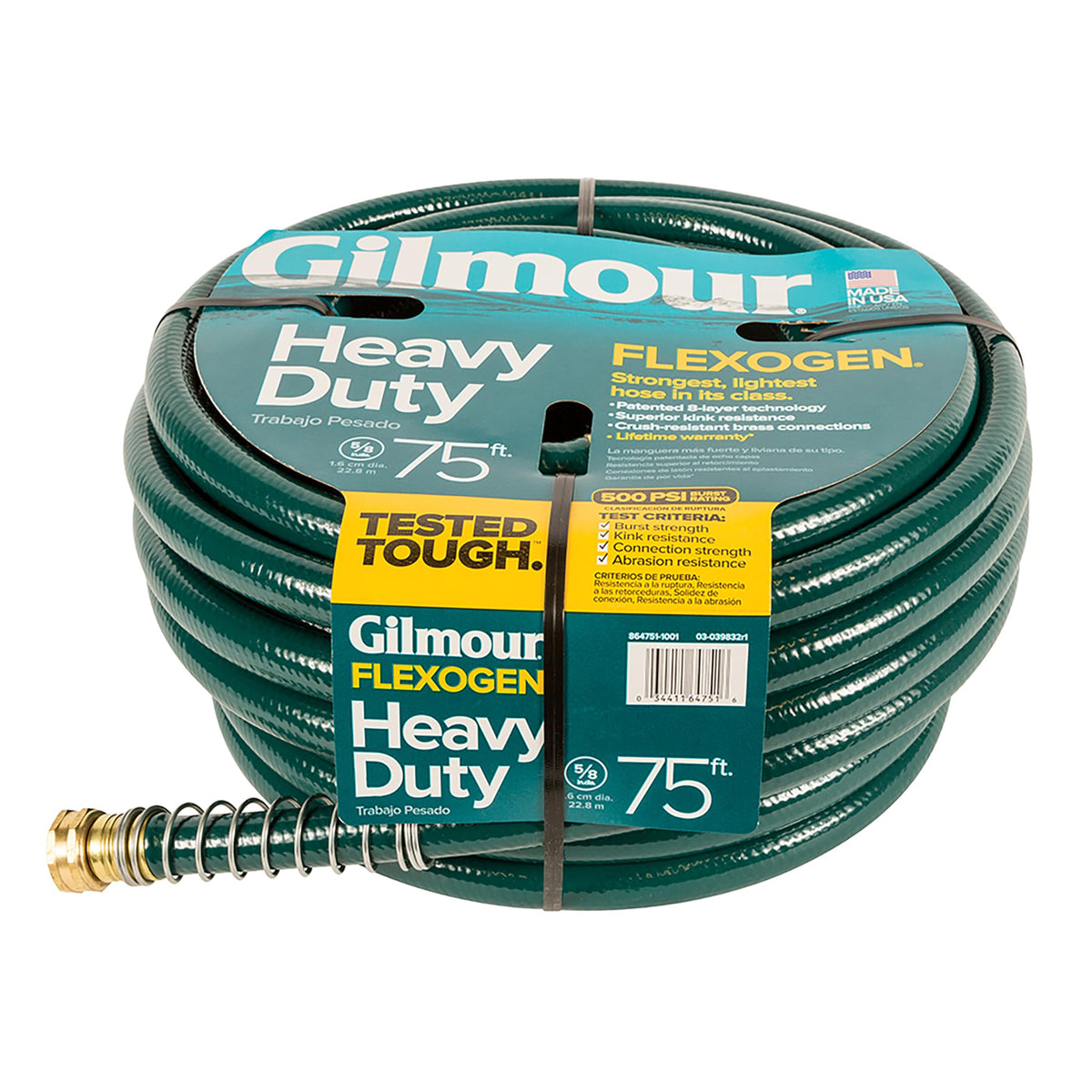 Gilmour tri-extrusion durability for tough outdoor tasks
