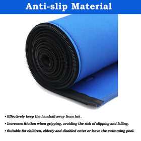 Ginchain reinforced full-length zipper ensures secure installation on rails.