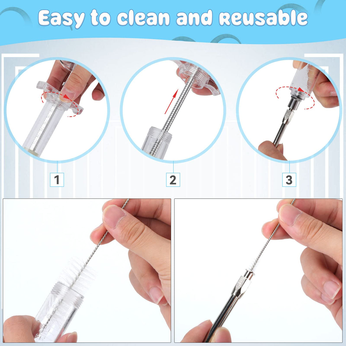 GINDOOR spare o-rings simplify quick maintenance.