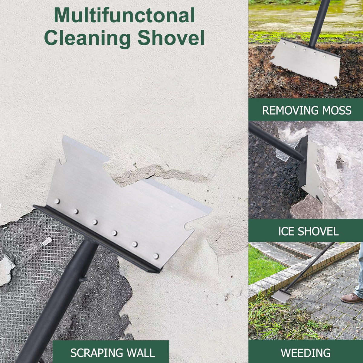 Gingull large shovel surface enables faster debris collection