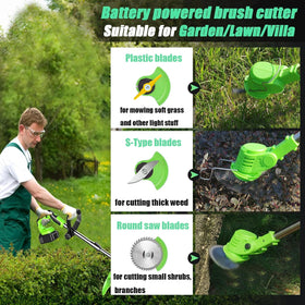 Ginzyaiy cordless weed wacker handle for comfortable grip