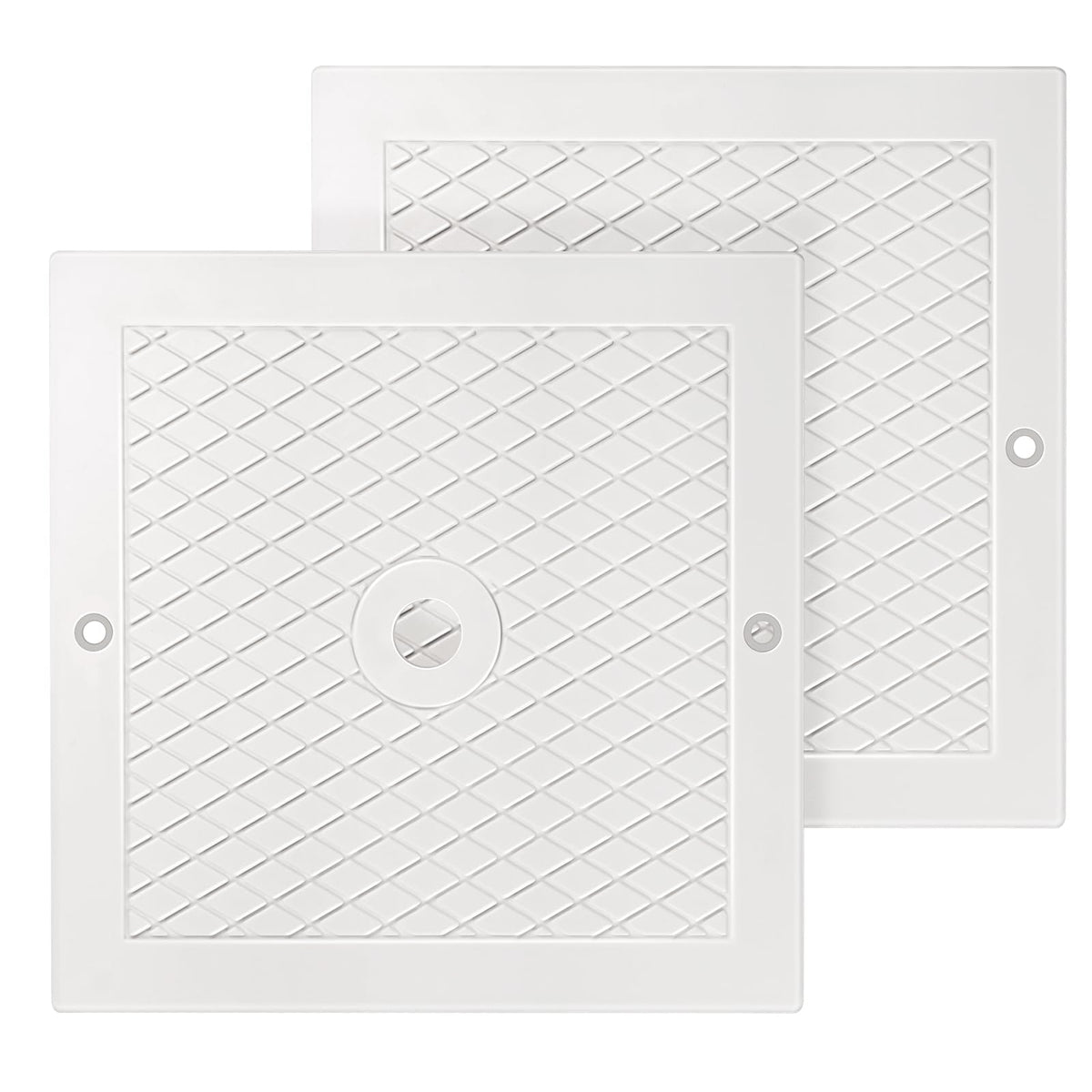 Giokyi 2-pack 10-inch skimmer lid in use to block debris.