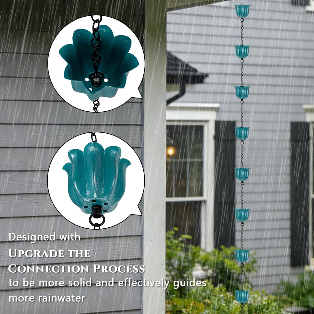 giole durable rust-resistant metal supports long-term outdoor use.
