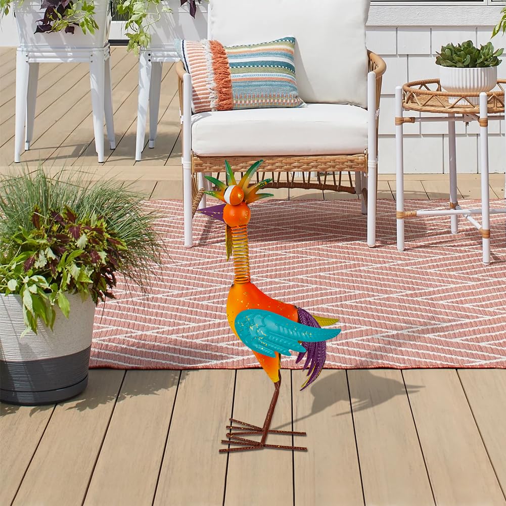 giole metal wacky rooste orange weatherproof coating for outdoor use
