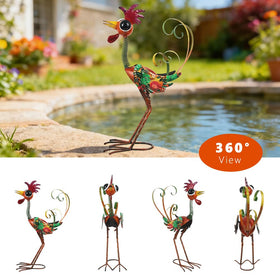 giole weatherproof coating keeps outdoor statue rust-free year round.